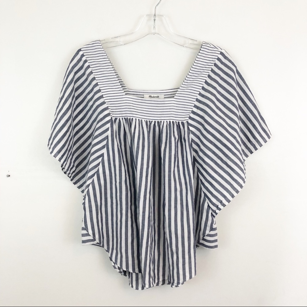 Madewell Butterfly Top in Stripe (B3)